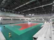 cerca terminarse Arena Futuro: sede handball 2016