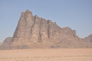 Montaña de los Siete Pilares de la Sabiduria en Wadi Rum