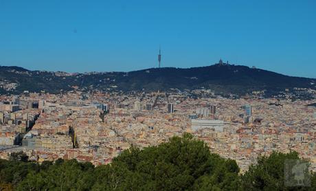 Unas vistas desde Montjuic