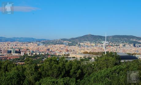 Unas vistas desde Montjuic