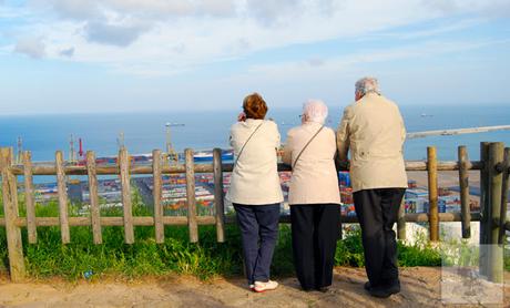 Unas vistas desde Montjuic