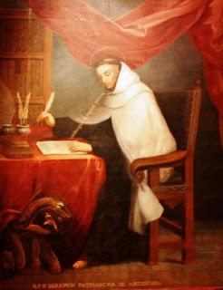 San Serapión, obispo y carmelita.