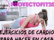 #ProyectoFit2015: Ejercicios Cardio Para Hacer Casa