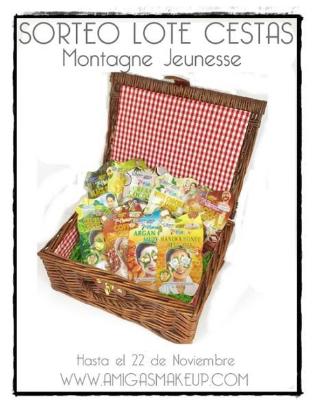 Sorteo Aniversario, Cestas de picnic de mascarillas Montagne Jeunesse. Sorteo Aniversario, Cestas de picnic de mascarillas Montagne Jeunesse.