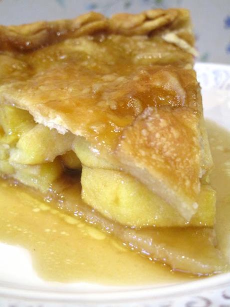 Pastel de manzana y miel - Sin huevo