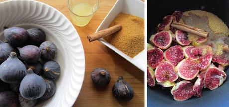 Brazo de gitano de compota de higos y ganache de chocolate - Sin gluten y sin lactosa