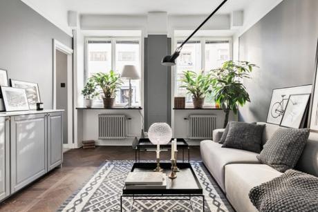 grey living room