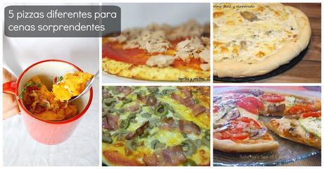 5 recetas de pizzas diferentes para cenas sorprendentes 5 recetas de pizzas diferentes para cenas sorprendentes