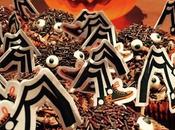 Muffins muerte chocolate para halloween