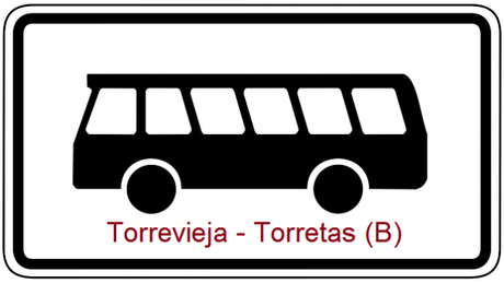 Horarios de autobuses de Torrevieja (Línea B).