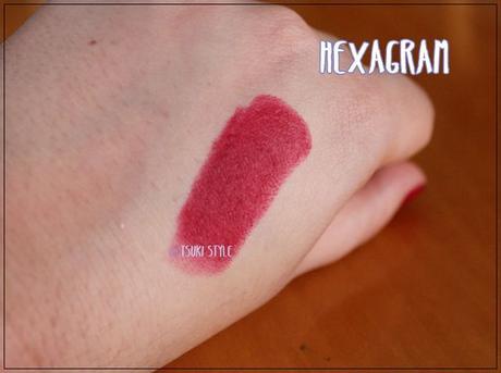 studden kiss hexagram swatches