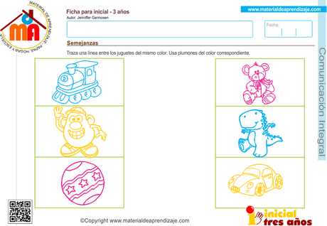 Semejanzas 3 – Comunicación integral 3 años