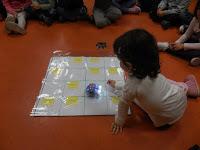 NUESTROS NOMBRES CON BLUE-BOT EN 5 AÑOS D