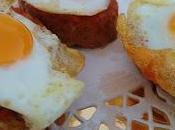 Canapés huevo codorniz
