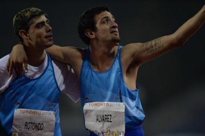 Cuarto puesto de Enrique Rotondo en el Mundial de atletismo adaptado