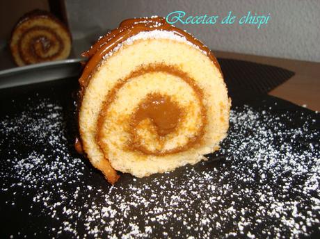 BRAZO DE GITANO DE DULCE DE LECHE