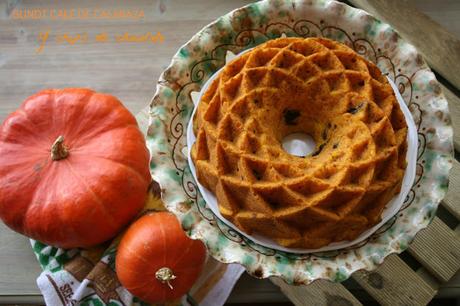 bundt cake de calabaza, bizcocho de calabaza