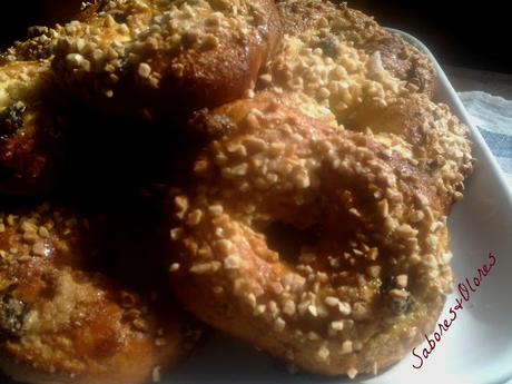 ROSQUILLAS DE CALABAZA , AVELLANAS  Y ARANDANOS ROJOS ... DULCES DE SAMAIN