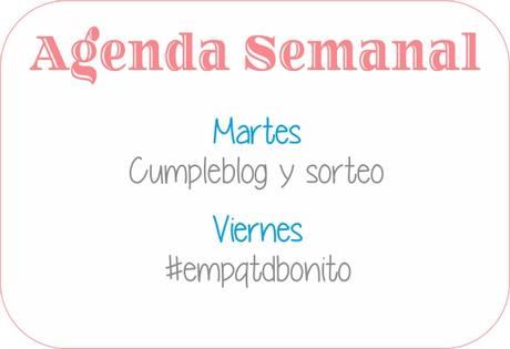 Agenda Semanal 2/11 - 8/11