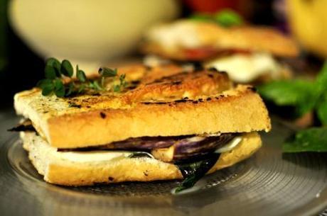 Sandwich vegetariano de berenjenas sandwich-vegetariano-de-berenjenas-