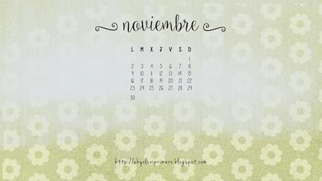 FREEBIES: Fondos de escritorio noviembre 2015