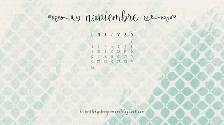 FREEBIES: Fondos de escritorio noviembre 2015