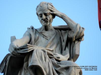 El frontón de la Biblioteca Nacional. Madrid, 1892-1903