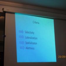 Congreso Tomatis - Criterios 