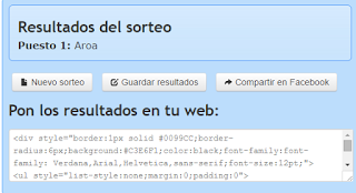 Resolución del Sorteo de Giromax