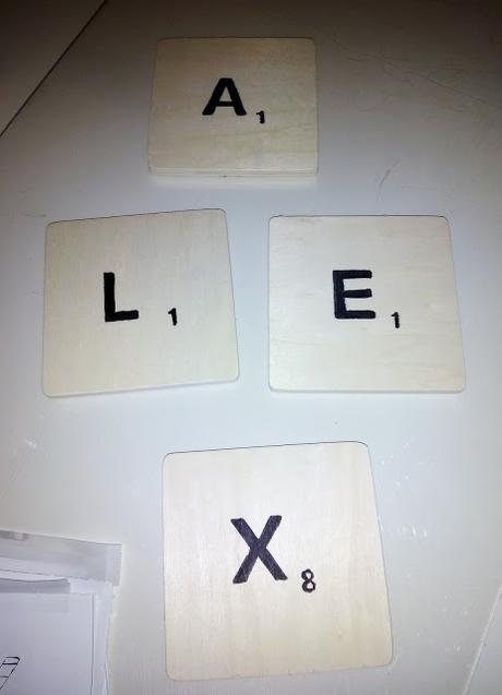 LA HABITACIÓN DE ÁLEX - PARTE 4: LETRAS SCRABBLE LA HABITACIÓN DE ÁLEX - PARTE 4: LETRAS SCRABBLE