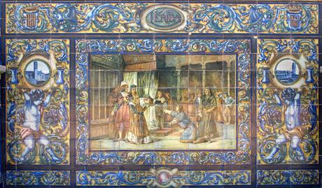 Los bancos de la Plaza de España (32): Lérida.