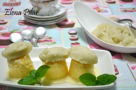 Parfait de yogur con granizado de miel