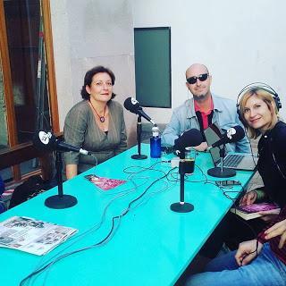 Con Ramón Palomar en Valencia Radio