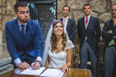 La boda vintage de Pilar y Félix