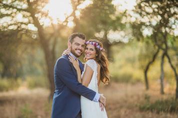 La boda vintage de Pilar y Félix