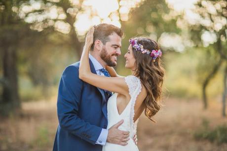 La boda vintage de Pilar y Félix