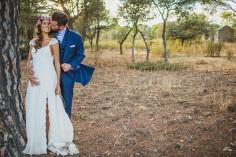 La boda vintage de Pilar y Félix