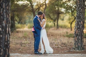 La boda vintage de Pilar y Félix