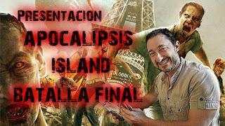 Presentación Apocalipsis Island. Batalla Final de Vicente García