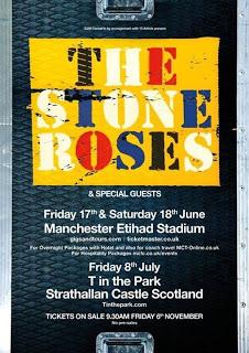 The Stone Roses vuelven de nuevo y anuncian tres conciertos el próximo verano