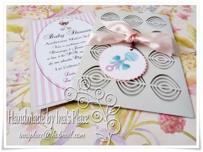 Invitación Baby Shower - Diseño de Lujo.