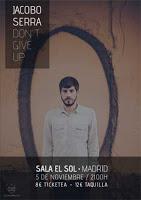 Concierto de Jacobo Serra en Sala El Sol