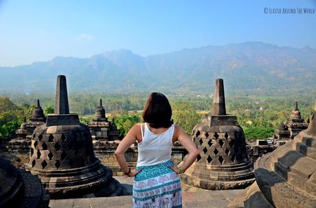 Vistas desde Borobudur