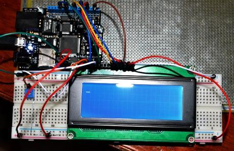 Manejo de pantallas LCD con Netduino