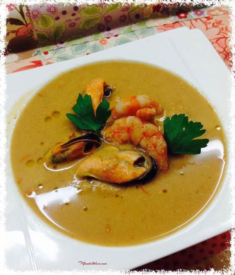 Crema de mejillones Crema de mejillones 1