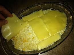 Receta Soufflé de pollo y verduras. queso