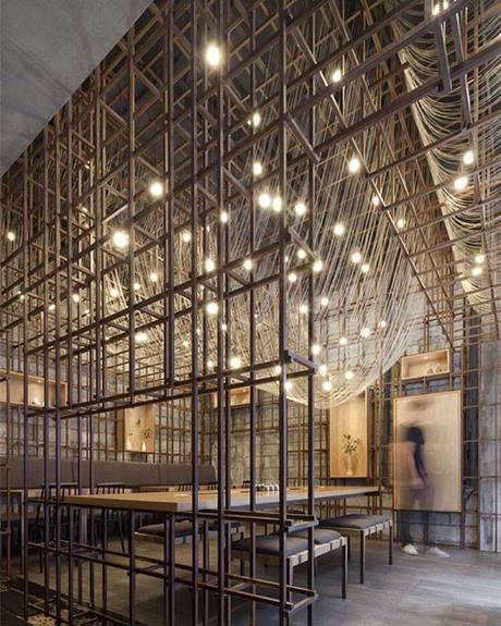 Rack de Fideos de Arroz by Lukstudio Rack de Fideos de Arroz en Changsha (Hunan, China) por Lukstudio