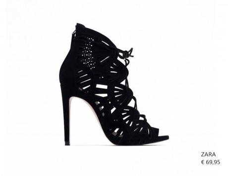 Zapatos de la temporada, los modelos con cuerdas que màs les gusta a las fashion-adictas… ZARA ZAPATO DE TACON CON CUERDAS AL ESTILO ROMANO