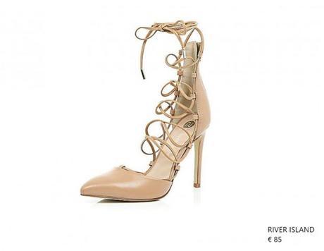 Zapatos de la temporada, los modelos con cuerdas que màs les gusta a las fashion-adictas… RIVER ZAPATOS DE TACON CON CUERDAS,ELEGANTES.