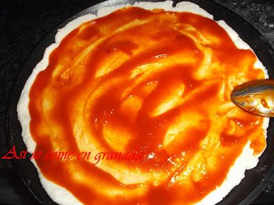 Masa para pizzas sin gluten